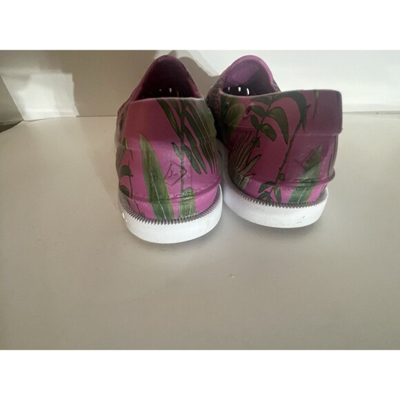 Sperry Too Sider shoes women Pink With Palm Trees Size 9 - Picture 5 of 6